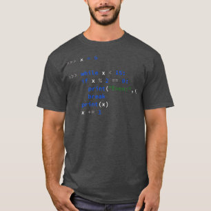 Funny Python Coding Dad Python Code Father Gift T-shirt