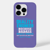 Funny Quality Engineer Quote, Quality Engineer Case-Mate iPhone Case (Achterkant)