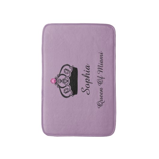 Funny Queen Monarchy Badmat (Voorkant Verticaal)