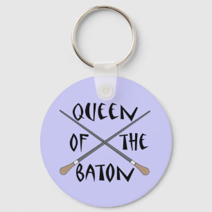 Funny Queen of Baton Conductor Gift Sleutelhanger