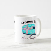 Funny Queen van de camper RV Koffiemok (Voorkant rechts)