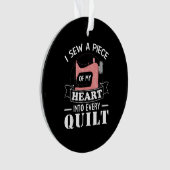 Funny Quilters Quilters Gifts Ornament (voorkant)