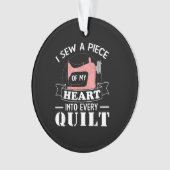 Funny Quilters Quilters Gifts Ornament (voorkant)