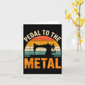 Funny Quilting Art For Men Women Quilt Sewer Quilt Kaart (Gele Bloem)