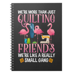 Funny Quilting Friends Gift for Quilter Girls Notitieboek