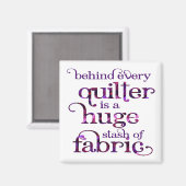 Funny Quilting Magneet (Voorkant / Achterkant)