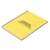 Funny Quote Autosave not enabled Notebook Notitieboek (Linkerzijde)