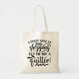 Funny quote canvas tas