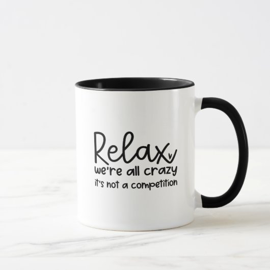 Funny Quote Coffee Mok (Rechts)