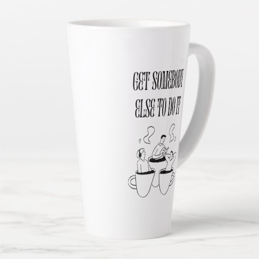 Funny Quote Coffee Mug (Angle droit)