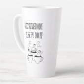 Funny Quote Coffee Mug (Angle gauche)