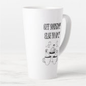 Funny Quote Coffee Mug Latte Mok (Rechterhoek)