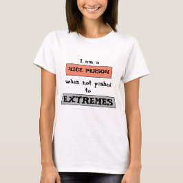 Funny Quote Cool Tshirts voor haar