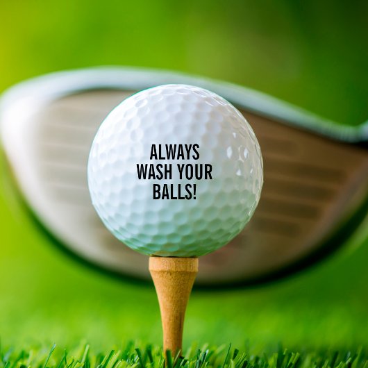 Funny Quote Golfballen