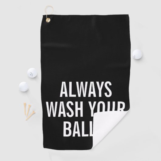 Funny Quote Golfhanddoek (Insitu)