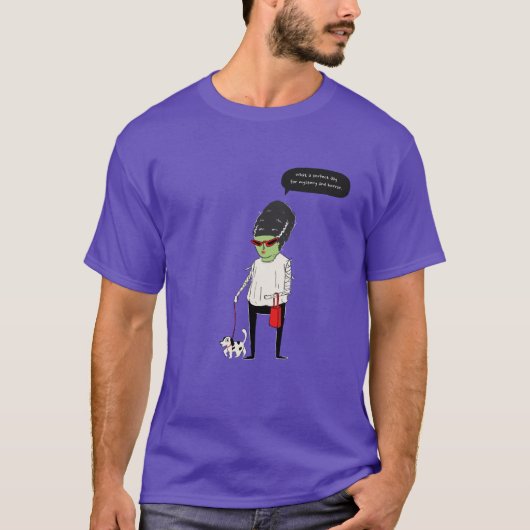 Funny Quote Halloween T-Shirt (Devant)