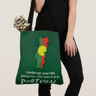 Funny Quote ik gooide mijn symptomen Canvas tas