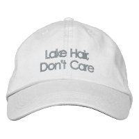 Funny Quote Lake Hair geeft geen Typografie