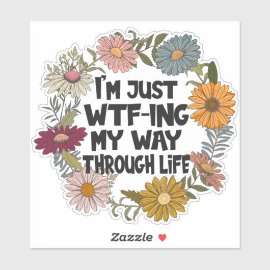 Funny Quote Leven Gezegden Mam Papa Ouderschap Sticker (Vel)