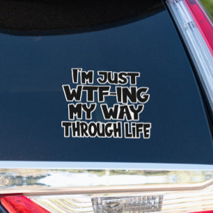 Funny Quote Leven Gezegden Mam Papa Ouderschap Sticker