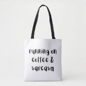 Funny Quote Tote Draagtas (Voorkant)