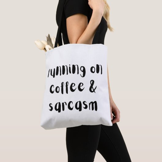 Funny Quote Tote Draagtas (Dichtbij)