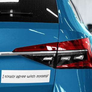 Funny quotes bumpersticker grap geschenken slogan