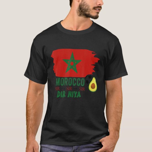 Funny Quotes MOROCCAN DIR NIYA O SIRR T-shirt (Voorkant)