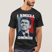 Funny R. Reagan I Smell levert politieke humor T-shirt (Voorkant)