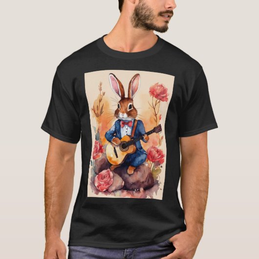 Funny Rabbit T-shirt (Voorkant)
