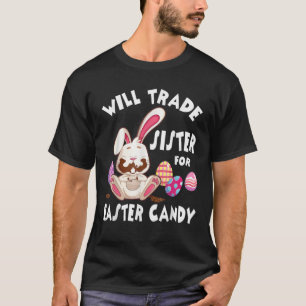 Funny Rabbit T Sister Nurse Egg Snoep T-shirt