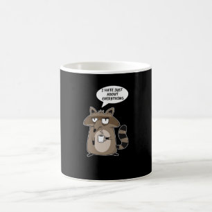 Funny Raccoon Gezegde Koffiemok