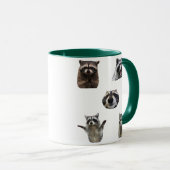 Funny Raccoon Meme Mug for Memes Lovers Mug Gift (Devant droit)