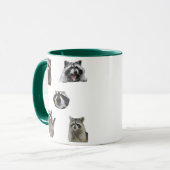 Funny Raccoon Meme Mug for Memes Lovers Mug Gift (Devant gauche)