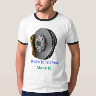 Funny Racing Car T-Shirt Homme