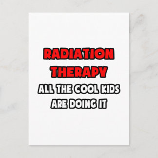 Funny Radiation Therapist Shirten en geschenken Briefkaart