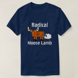Funny "Radical Moose Lamb" T-shirt