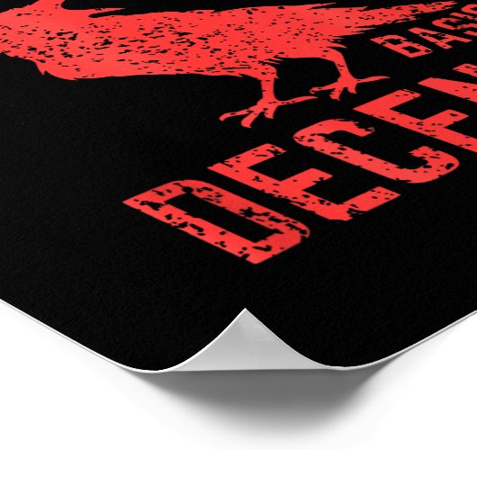 Funny Radicalized By Basic Decency Feminist Activi Poster (Hoek)