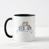 Funny Radiologist X-Ray Tech Cartoon Mok (Links)