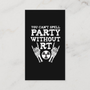 Funny Radiology Xray Party Rad Tech Radiologist Visitekaartje