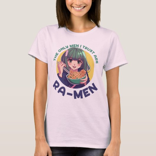 Funny Ramen Anime T-shirts classiques (Devant)