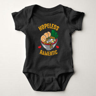 Funny Ramen Noodles Pun Romantic Lover Romper