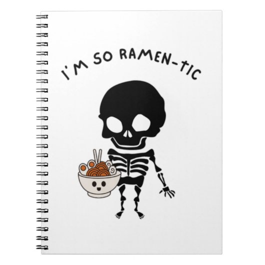 Funny Ramen Notitieboek (Voorkant)