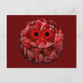 Funny Raspberry Emoticon Briefkaart (Voorkant)