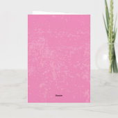 Funny Raspberry Thed Custom Birthday of Any Kaart (Achterkant)