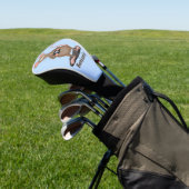 Funny rat met camera-cartoon illustratie golfheadcover (Insitu)