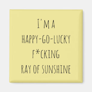 Funny Ray van Sunshine Quote Magneet
