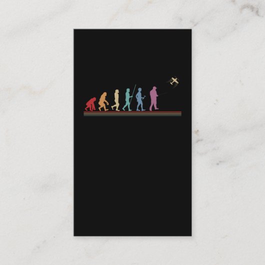 Funny RC Aircraft Evolution Pilot Visitekaartje (Voorkant)