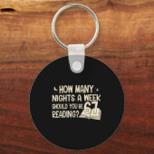 Funny Reading 67 Six Seven Meme Englieacher Book L Sleutelhanger (Voorkant)