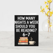 Funny Reading 6 7 Six Seven Meme Englieacher Book  Kaart (Gele Bloem)